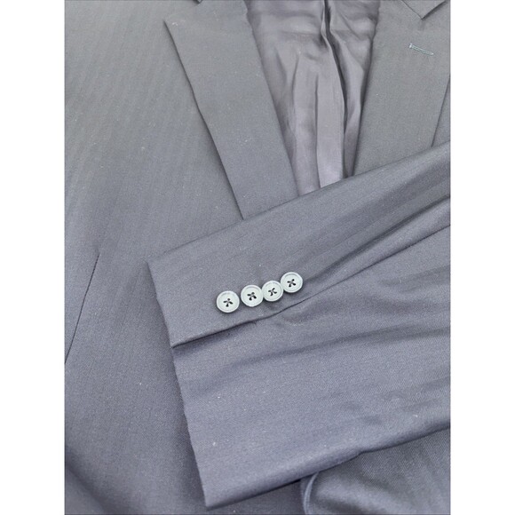 Brooks Brothers 1818 Regent Blazer Estrato Wool Jacket Dark Navy Mens Size 48R - Picture 3 of 9